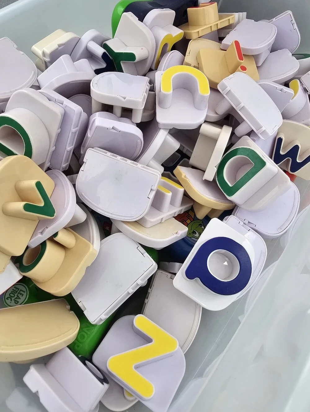 LeapFrog Word Whammer Fridge Phonics Learning Toys Lot Massive Letters Reading